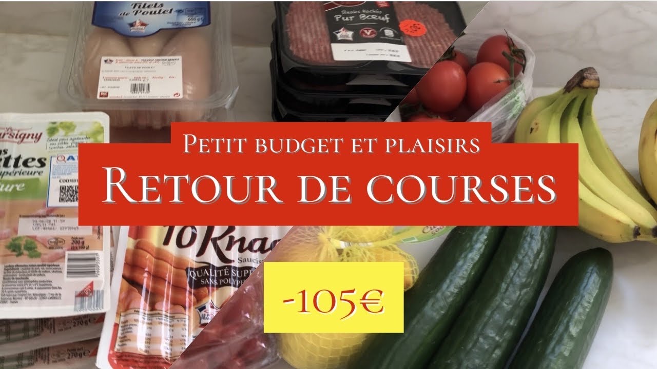 Retour de courses | simplicit&eacute;, petit budget & extras | MamanEconome