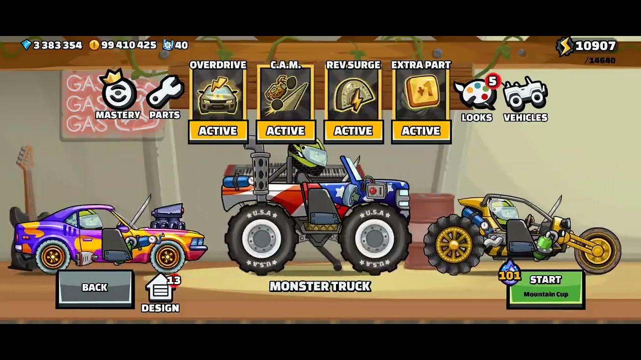 Use this code in the hill climb racing 2 👇1.70.4 Official KiNG's Team