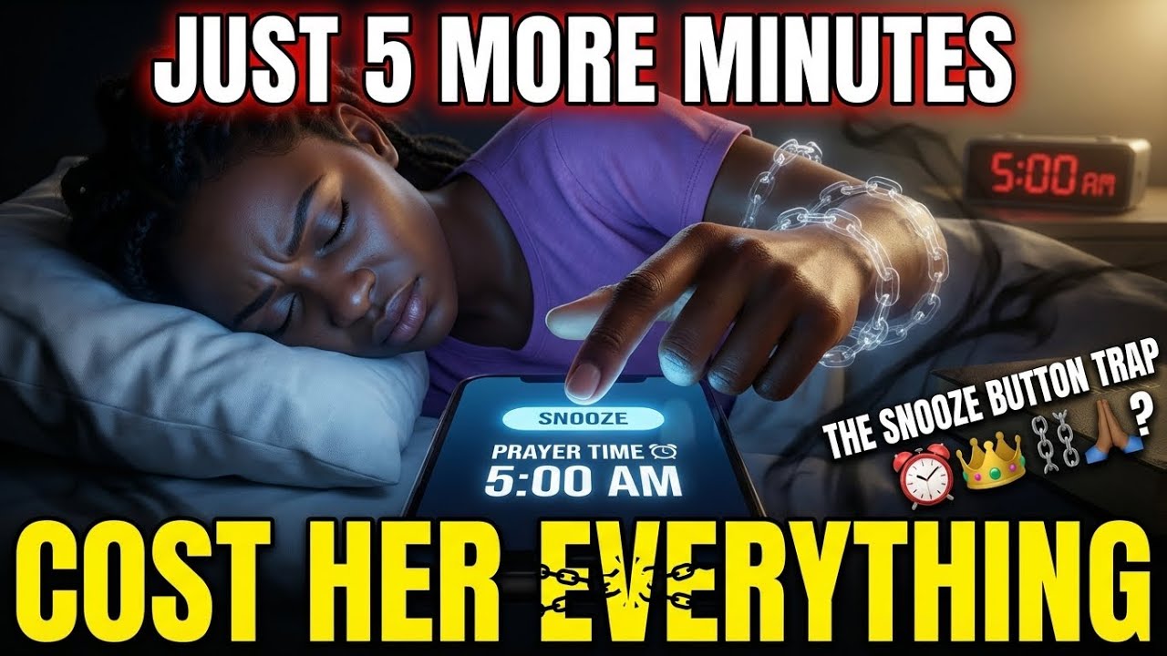 She Hit Snooze One Too Many Times - And Lost Everything