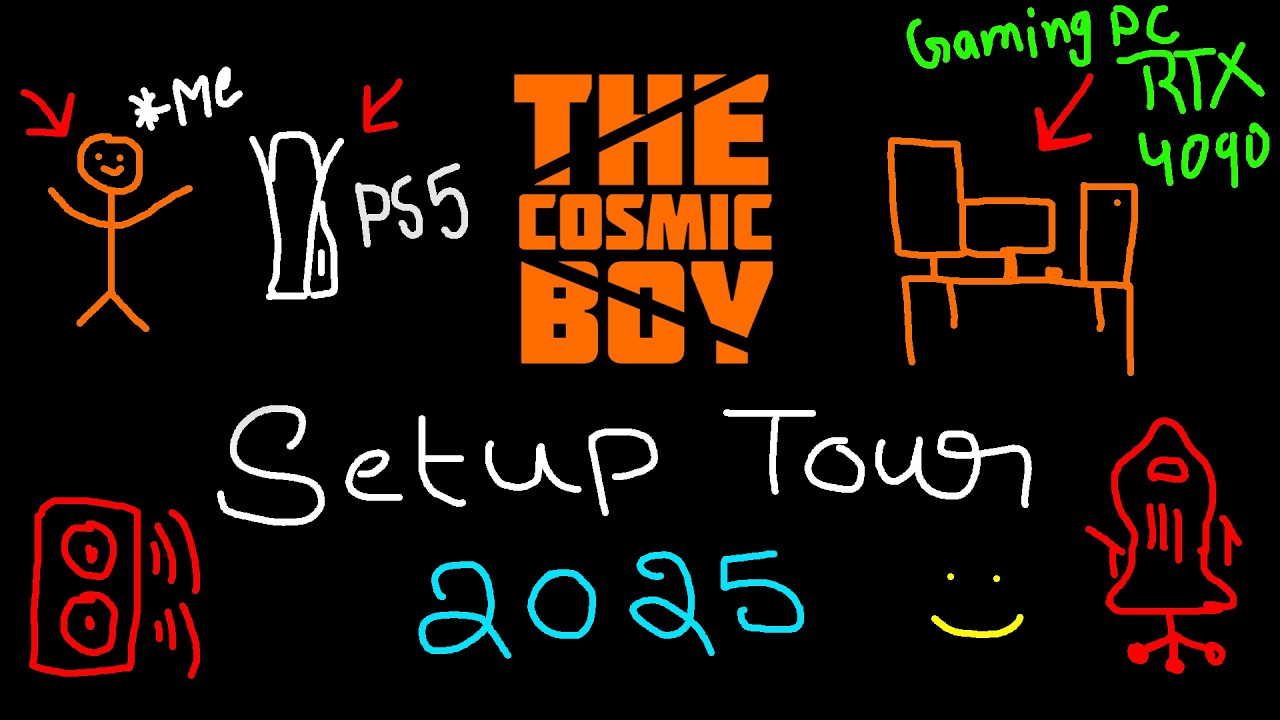 SETUP TOUR 2025 🔥 THE COSMIC BOY