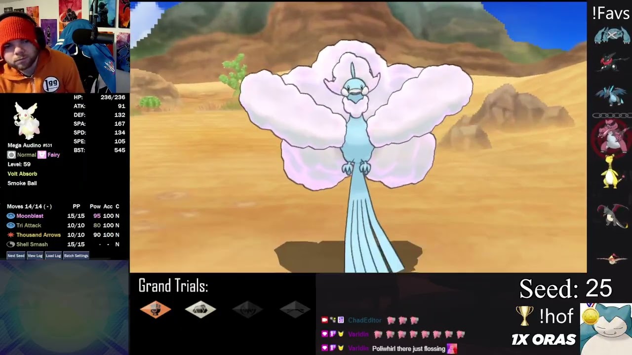 Kaizo Ironmon | Pokémon USUM | Mega Stream for Mega Audino | Mar 15th, 2026