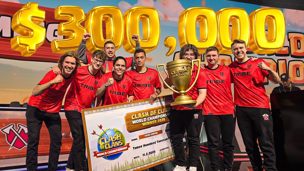 How We Won the BIGGEST Clash of Clans Tournament EVER!