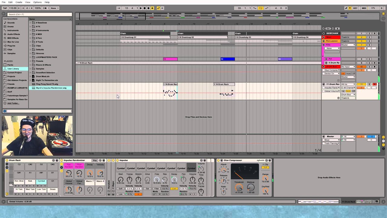 Ableton Tutorial: How To Create Natural Organic Sounding Drum Fills