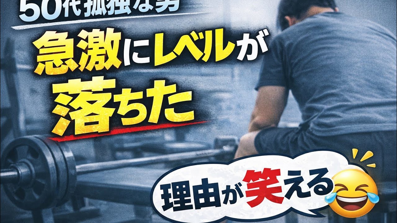 年齢？病気？頑張っても記録が落ちていく一方の原因とは#50代#トレーニング#ぼっち