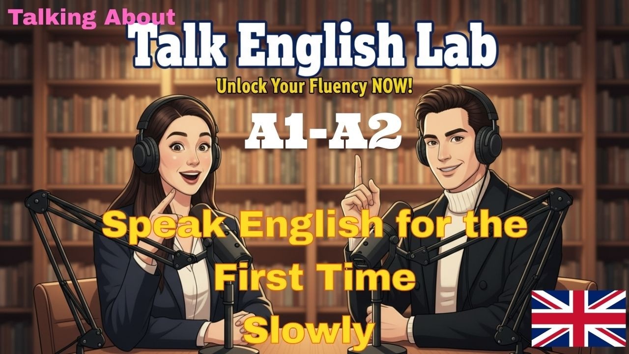 Speak English for the First Time… Slowly & Safely  & Easy Practice for Beginners