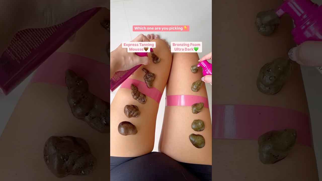 EXPRESS TAN VS ULTRA DARK SELF TAN💖#cocoandeve #faketan #tanning #selftan