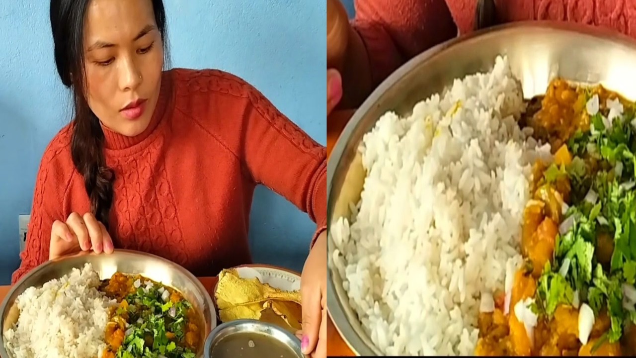 Ajaa Ko Mitho Khana || Farsi Ra Bhat 🍚