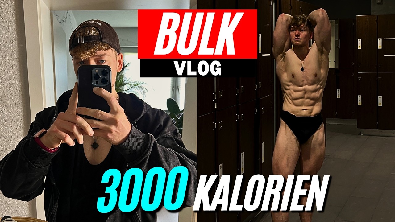 NICHT ZU FETT WERDEN IM AUFBAU!! DAY IN THE LIFE