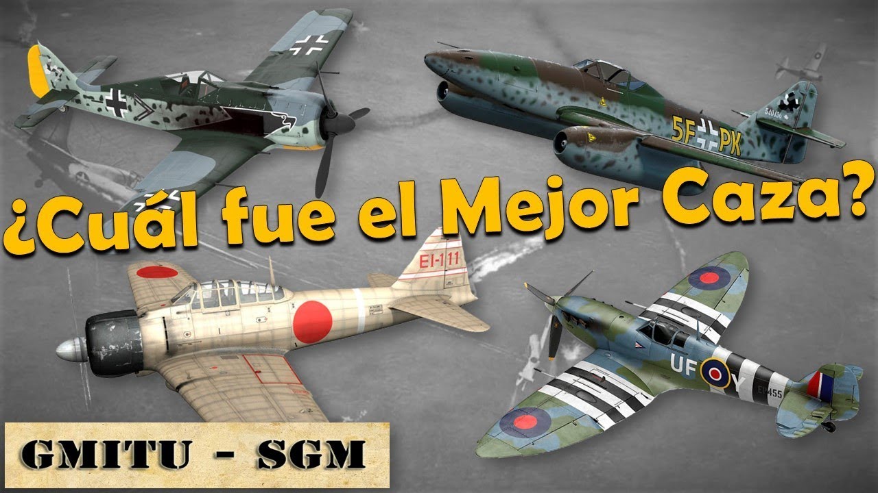 ¿Cuál fue el Mejor Caza de la Segunda Guerra Mundial?