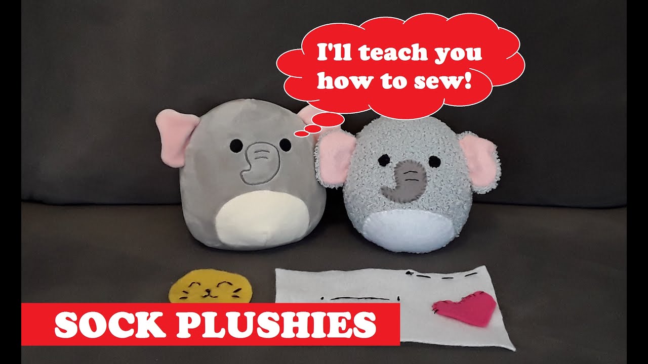 We LOVE Squishmallows | Squishmallows Sock Plushies - Basic Sewing Techniques