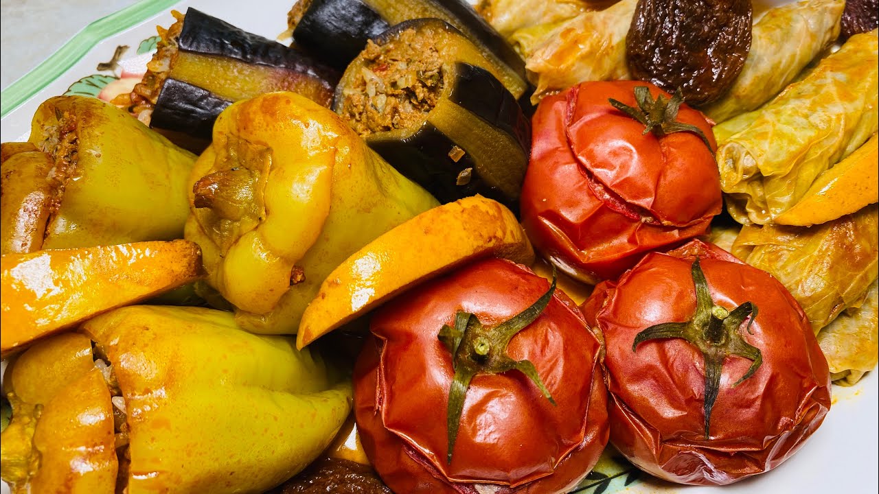 Armenian  Traditional Summer Tolma - Հայկական Ավանդական Ամառային Տոլմա - Tolma