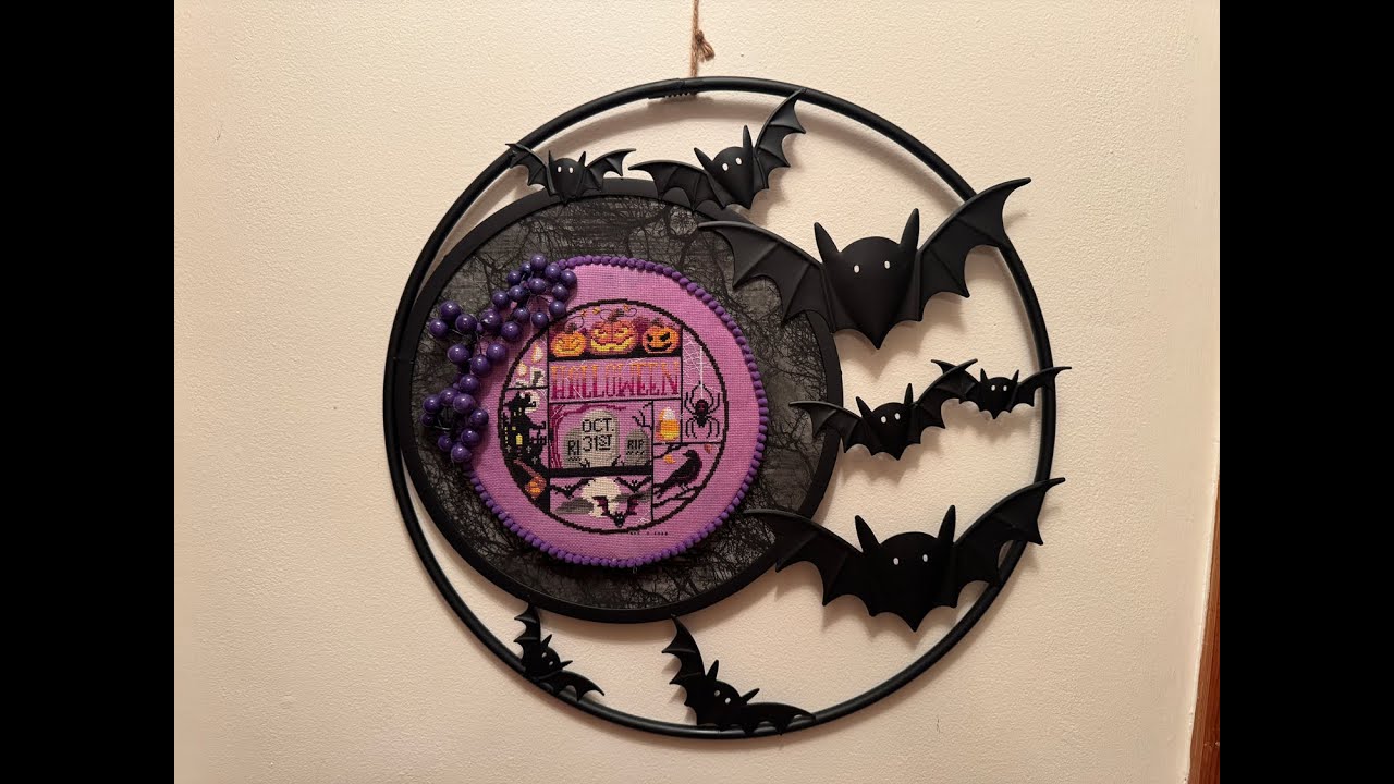 Floss Tube #92 - 10/16/2025 - Time For The Annual Halloween House Cross Stitch Tour