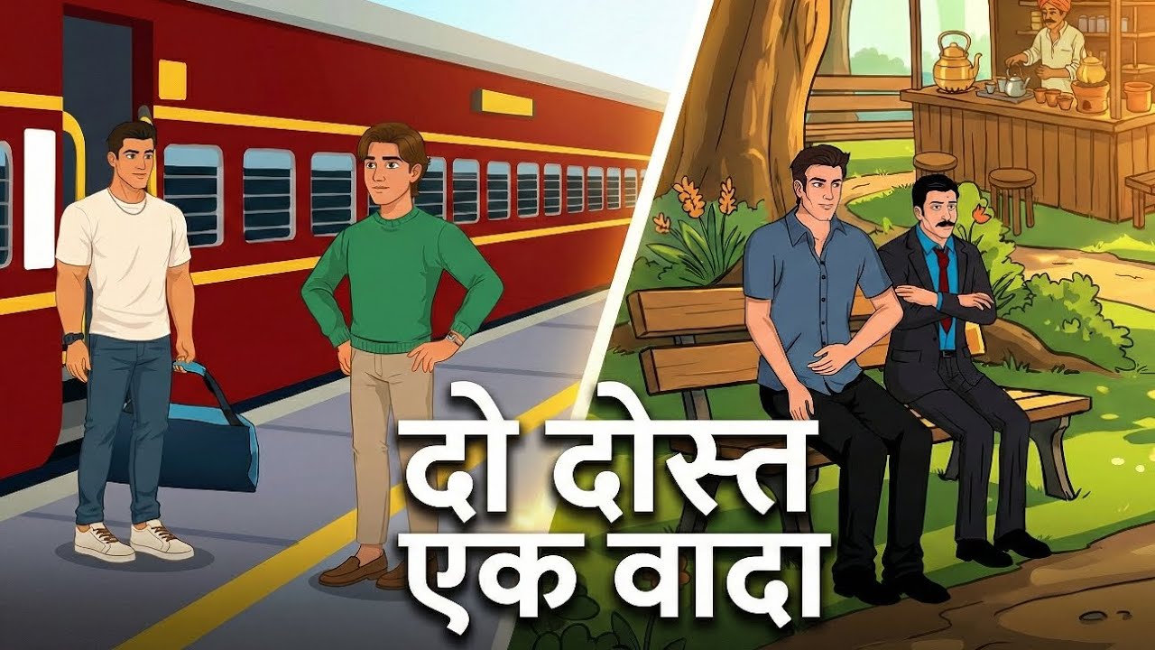 Do Dost Ek Wada | Emotional Friendship Story #emotionalstory #MoralStory #hindikahaniya #dostikahani