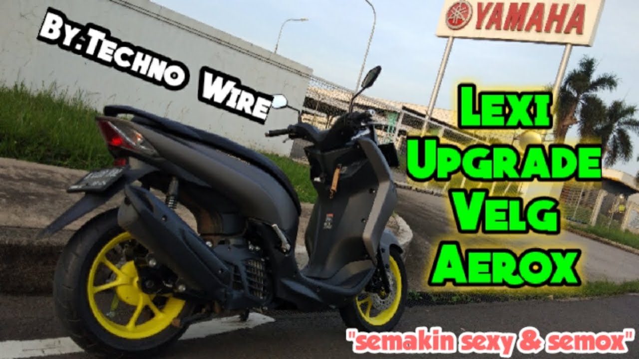 Модификация Yamaha Lexi с помощью дисков Aerox
