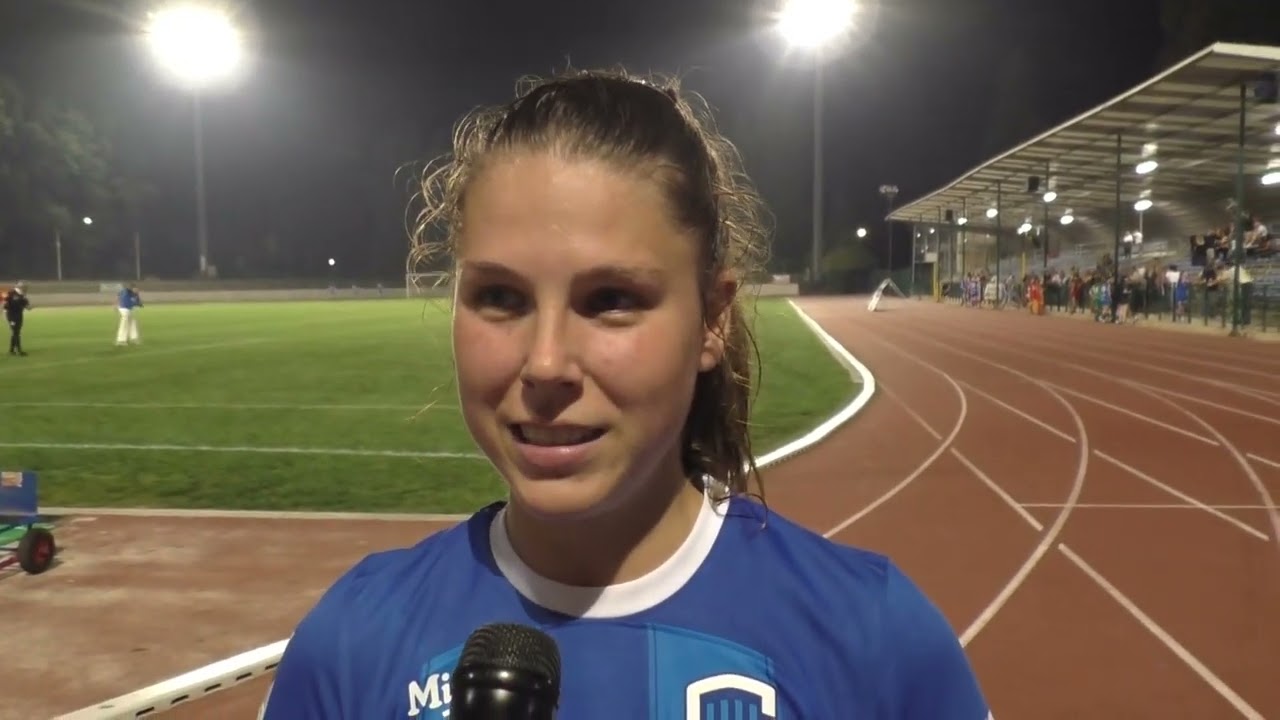 Sien Vandersanden na FWS Woluwe - KRC Genk Ladies op 08.09.2023