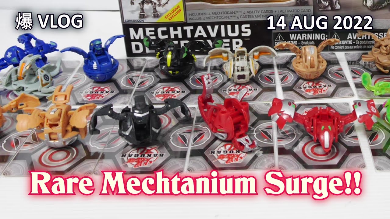Rare Mechtanium Surge Bakugan & Mechtavius Destroyer!! [14 AUG 2022] | BAKUGAN VLOG #111