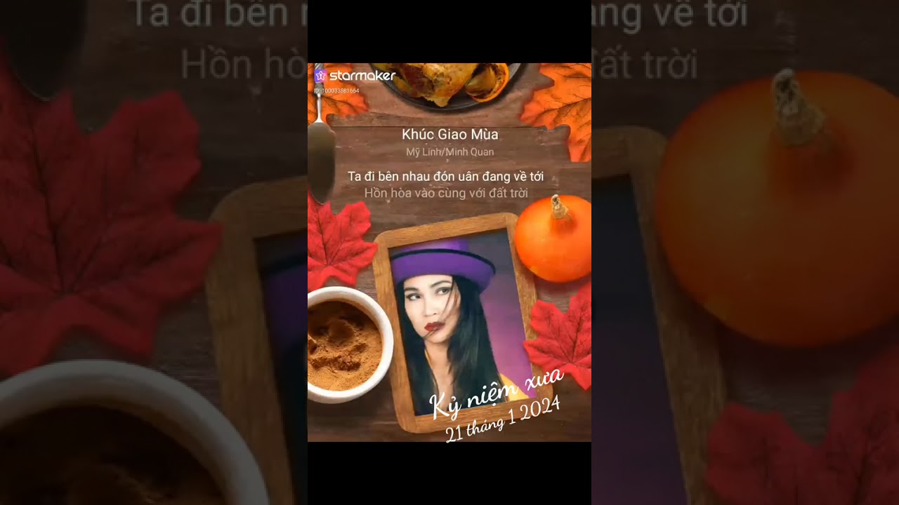 KHÚC GIAO MÙA ( Mỹ Linh & Minh Quân ) Hùng hát Đơn ca trên app StarMaker Karaoke 🎤KKyniemxua21012024