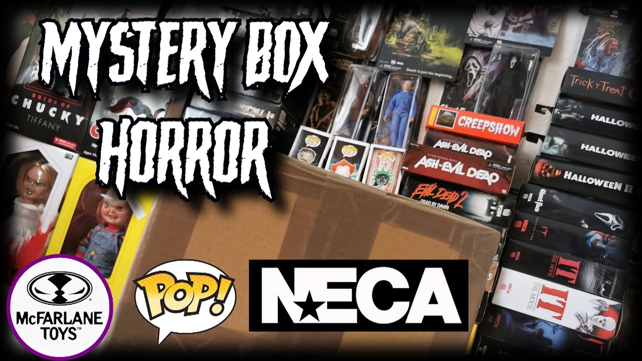 Paczka niespodzianka #1 - HORROR - Neca, McFarlane, Funko Pop