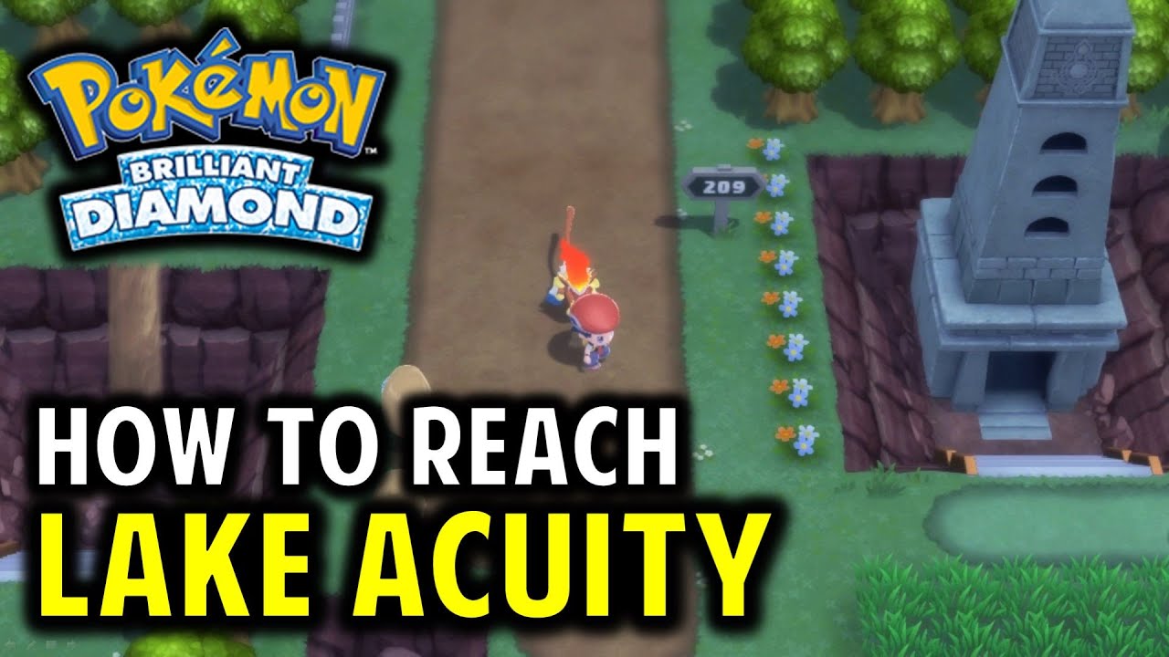 How to Reach Lake Acuity & Snowpoint Gym | Pokemon Brilliant Diamond & Shining Pearl