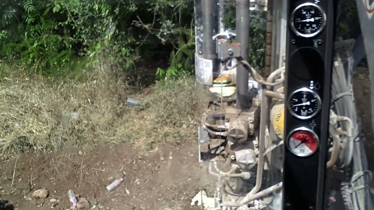 Epiroc Flexiroc D50 drilling operation at Cambodia