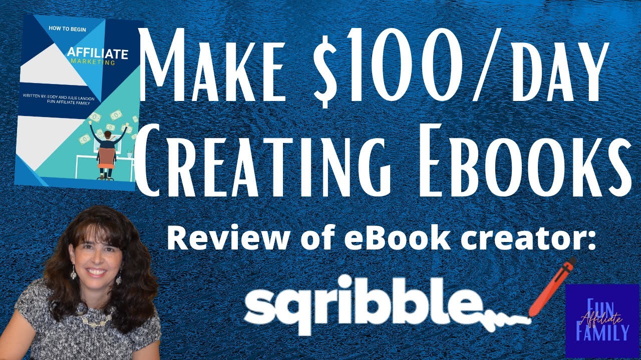 Sqribble eBook Creator Review! Make $100's online making Ebooks through Fiverr - Quick Tutorial