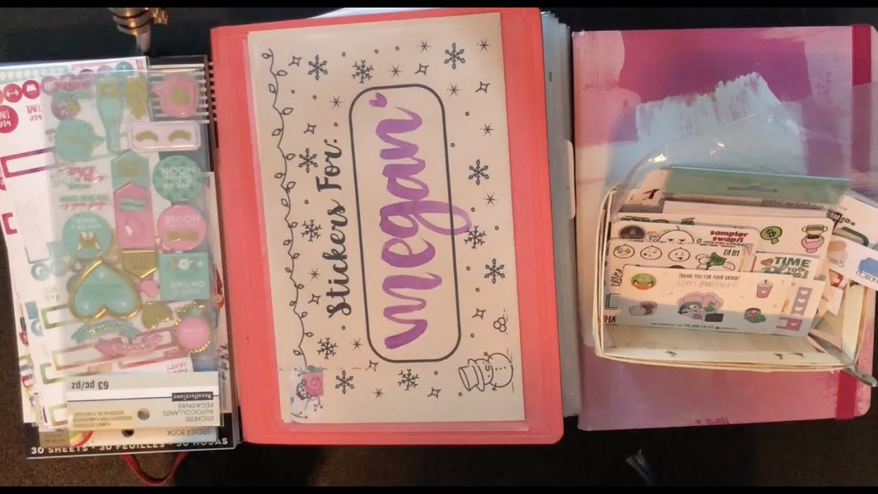 Planner Sticker Organization and Collection 2018