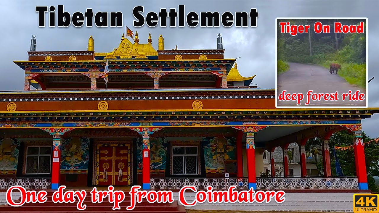 Dhondenling Tibetan Settlement | Tibetian Village | Tibetan Temple Tamil| Sathyamangalam to Kollegal