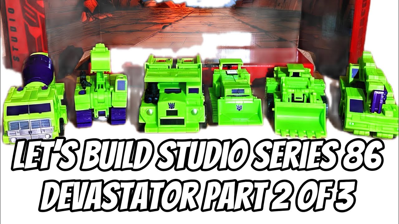 Let’s Build SS86 Devastator! Part 2 of 3 