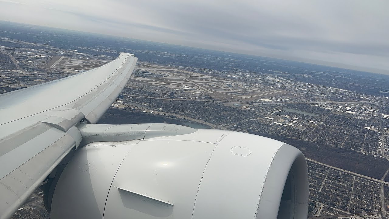 [4K] ORD-ICN Korean Air Boeing 777-300ER Departing from Chicago O’Hare International Airport
