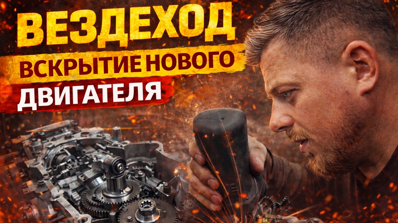 🔩 11&ndash;12 день: сборка вездехода &mdash; вариатор Сафари и подготовка двигателя Хемен
