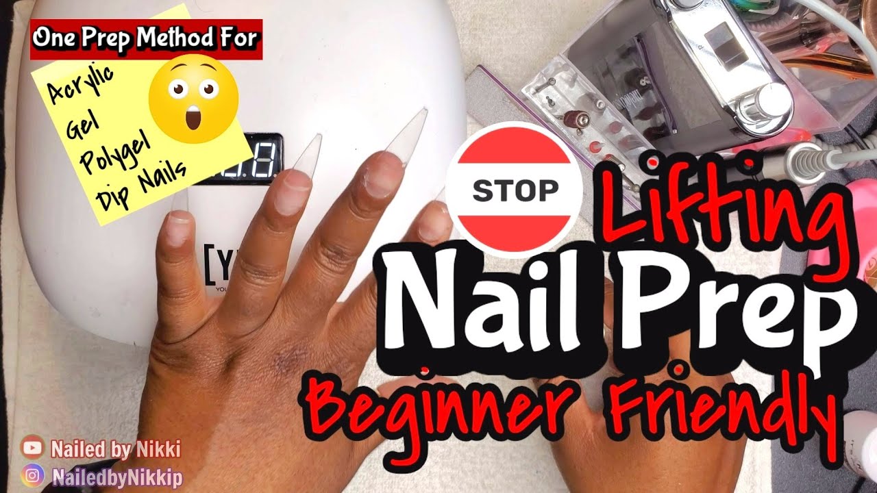 No Lift Nail Prep 😲 | Pana Drill Bits 🤔 | How to Prep for Polygel, Acrylics, Hard Gel & Dip Nails 👍🏽