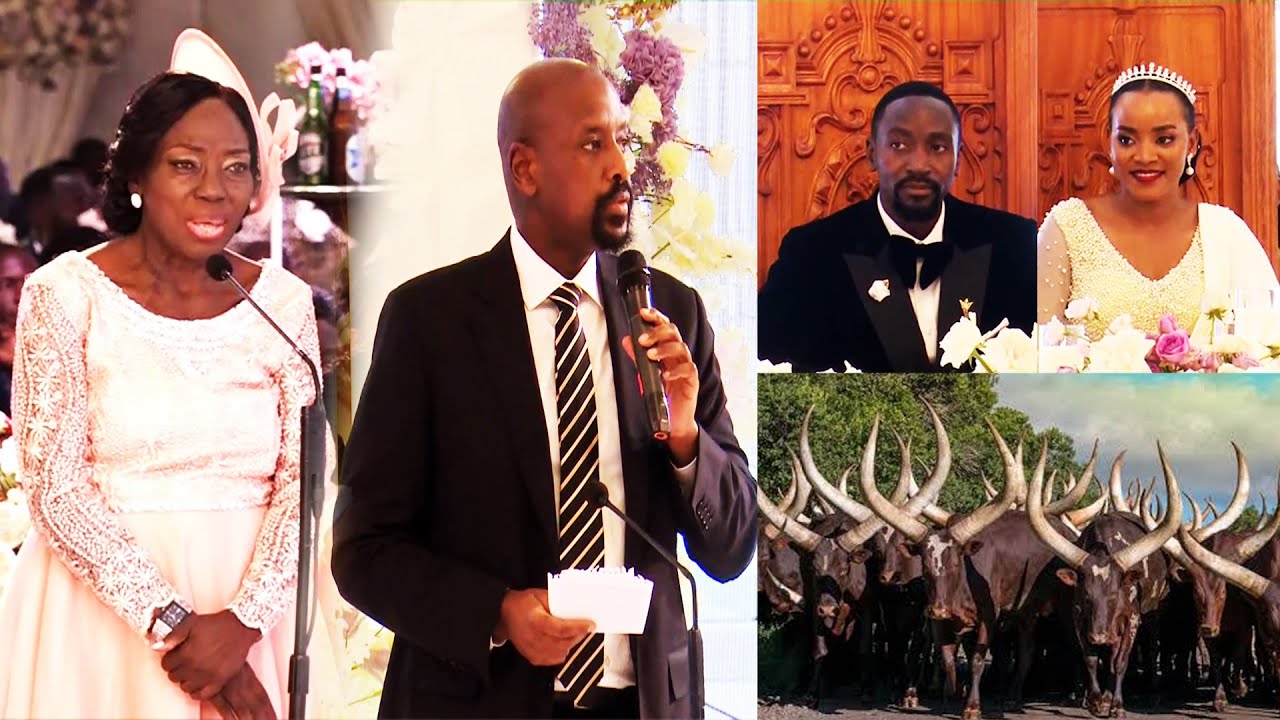 Kadaga's speech as Gen. Muhoozi gives Kyabazinga cows at Wedding
