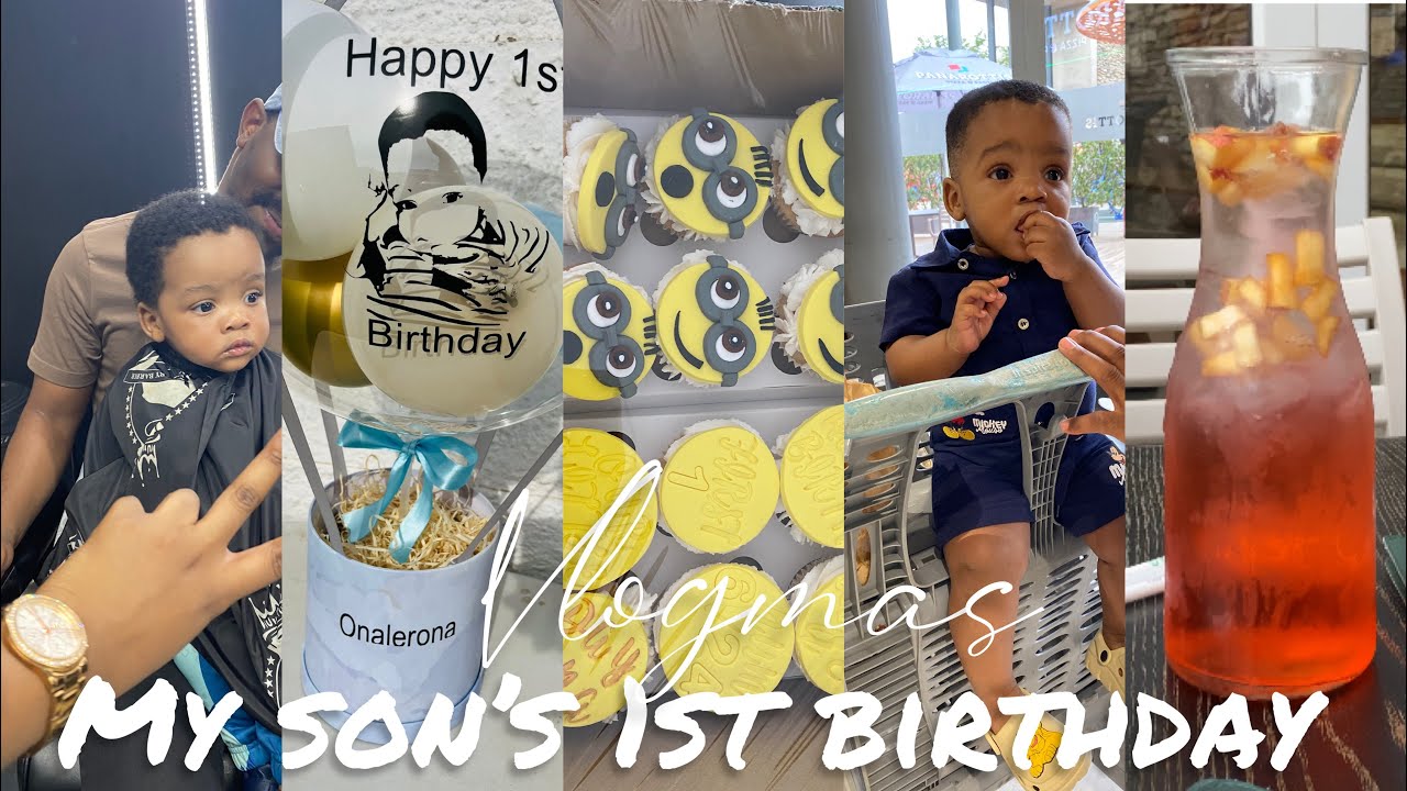 #vlogmas episode1 ||Celebrating Ona’s 1st birthday ||#southafricanyoutuber #boymom