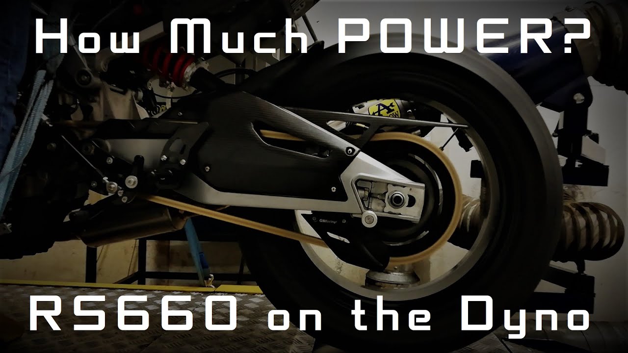 How much POWER? Aprilia RS660 on the Dyno with Rapidbike Module and Jetprime bell mouths