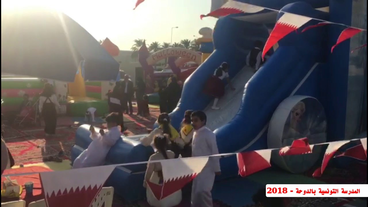 مشاركة زهرات الكشافة فى الإحتفال باليوم الوطني لدولة قطر