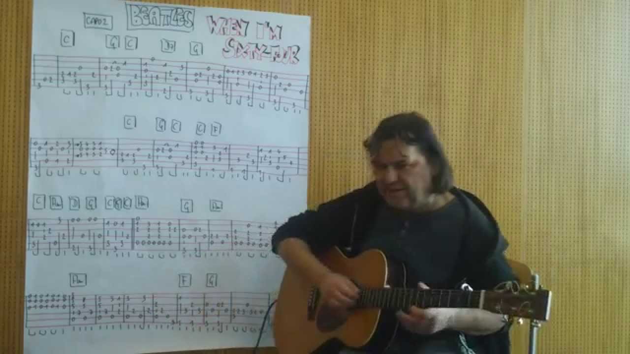 Fingerstyle Guitar Lesson #70: WHEN I'M SIXTY-FOUR (The Beatles)