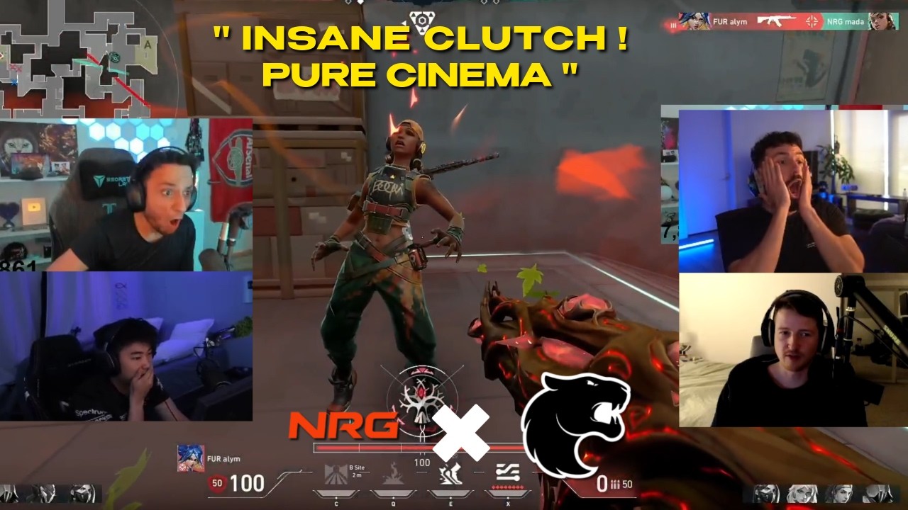 16 minutes of Unbelievable Moments from NRG vs FUR | Valorant Stage 1