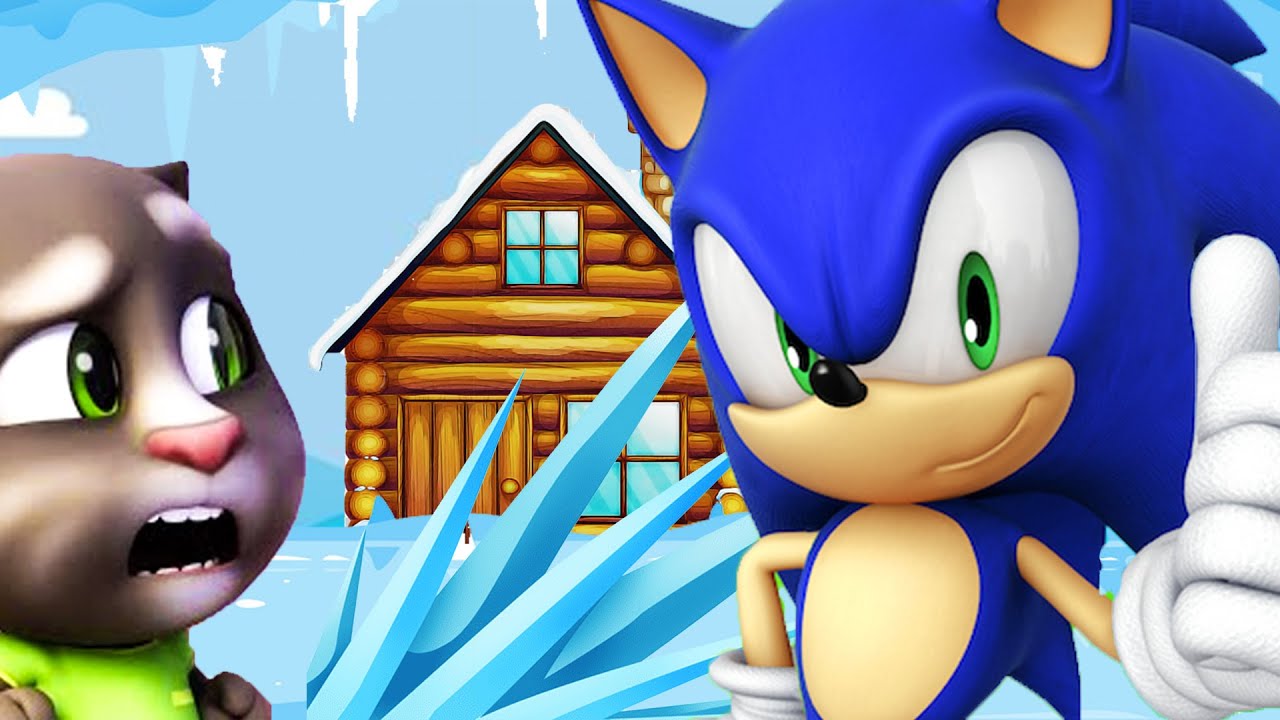 SONIC EXE TOM' UN EVİNİ BUZA ÇEVİRDİ