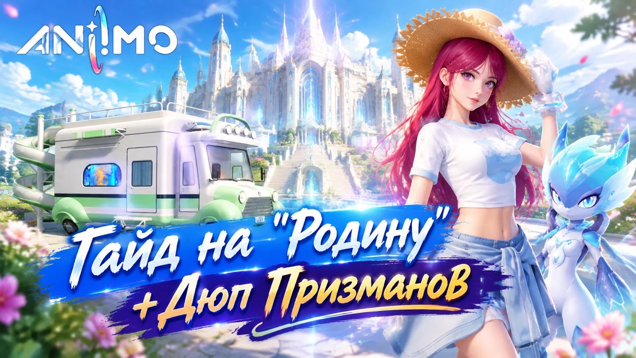 Гайд по Родине  в Aniimo: Как Дюпать Призматиков, Бутоновые Билеты и Секреты Огорода!