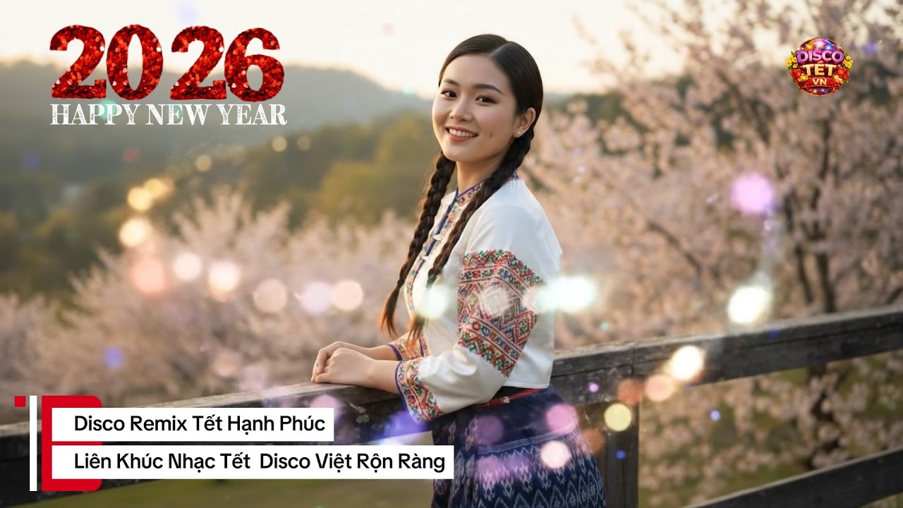 LK nhạc disco tết 2026 | Xuân Yêu Thương Rực Rỡ – Đêm Giao Thừa Bùng Cháy | Disco Tết TV