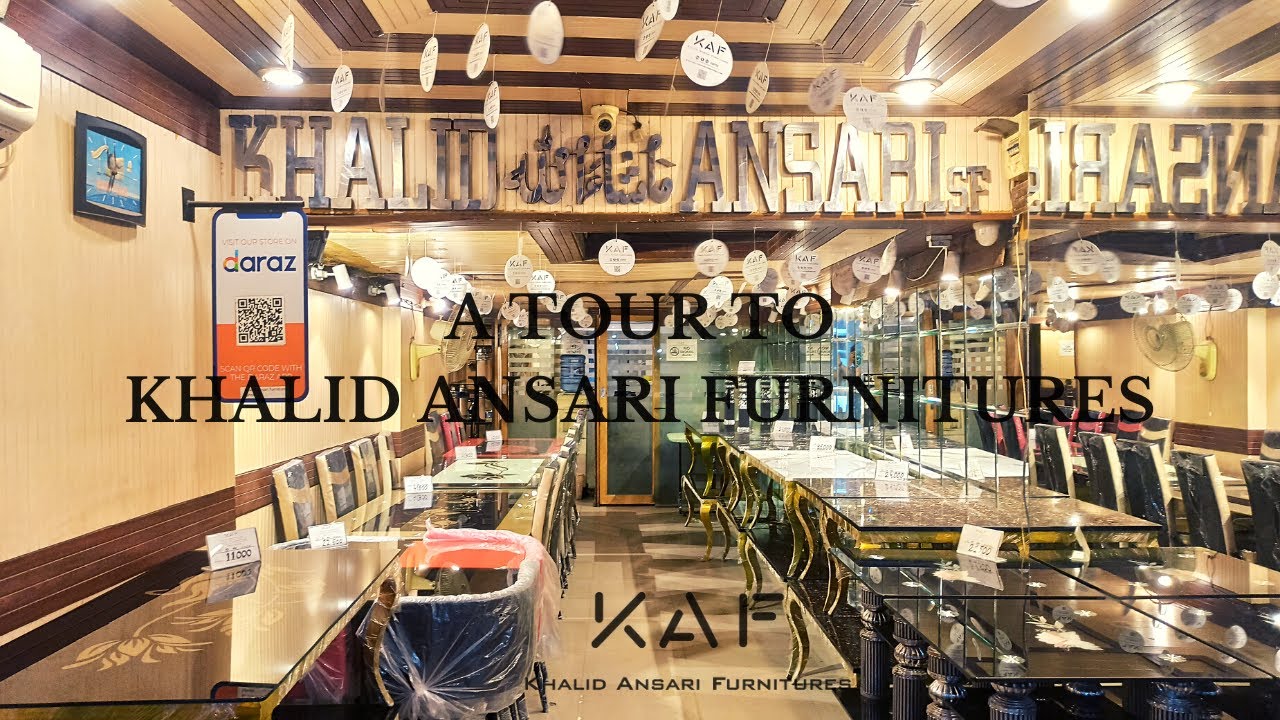 KHALID ANSARI FURNITURES DETAILED TOUR FROM FACTORY TO DISPLAY CENTER
