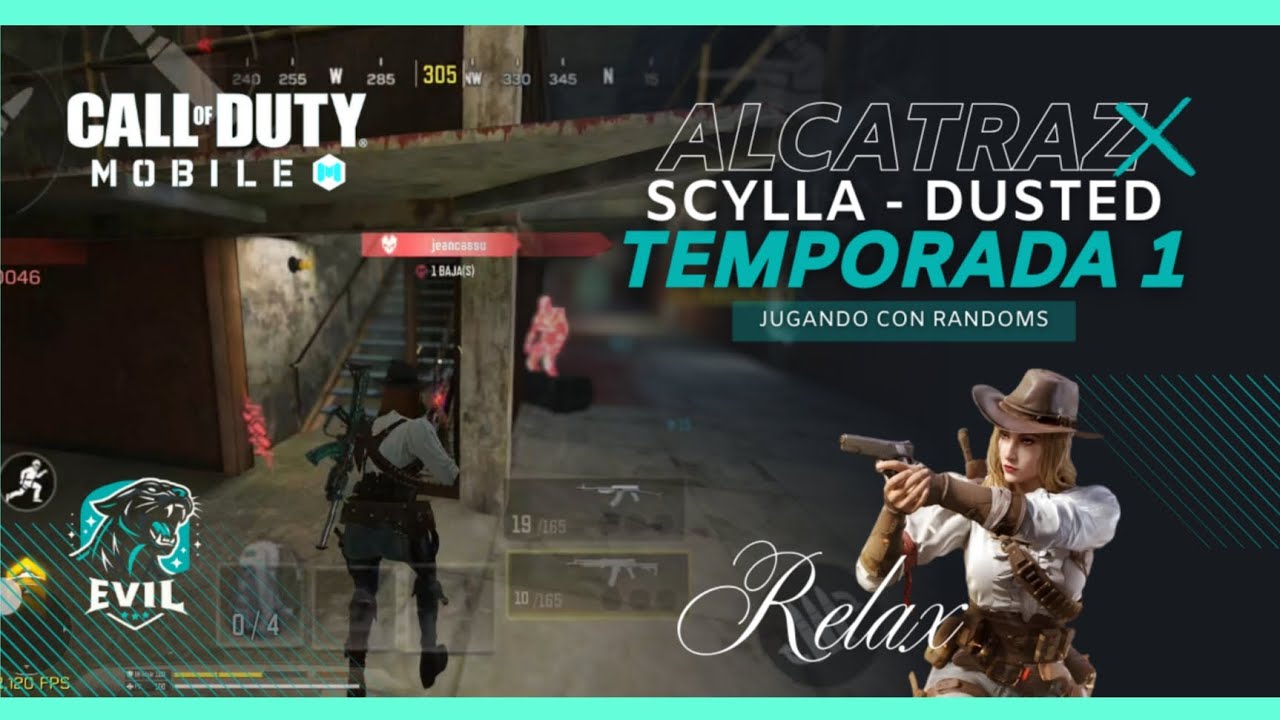 Scylla - Dusted en Alcatraz 🐂🏜️ | Despidiendo la Temporada 1 - 2026 | COD Mobile 🪖