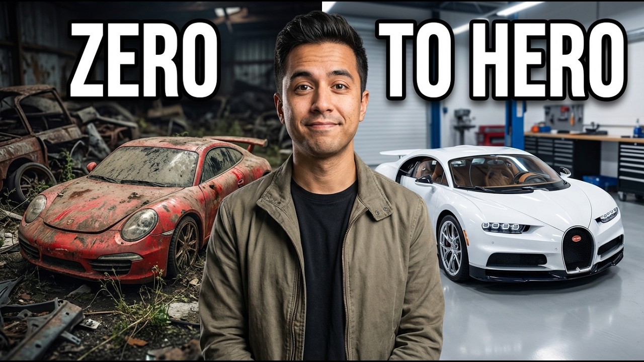 I Tried Restoring a Bugatti Scale Model Car for 30 Days and Here's What I got