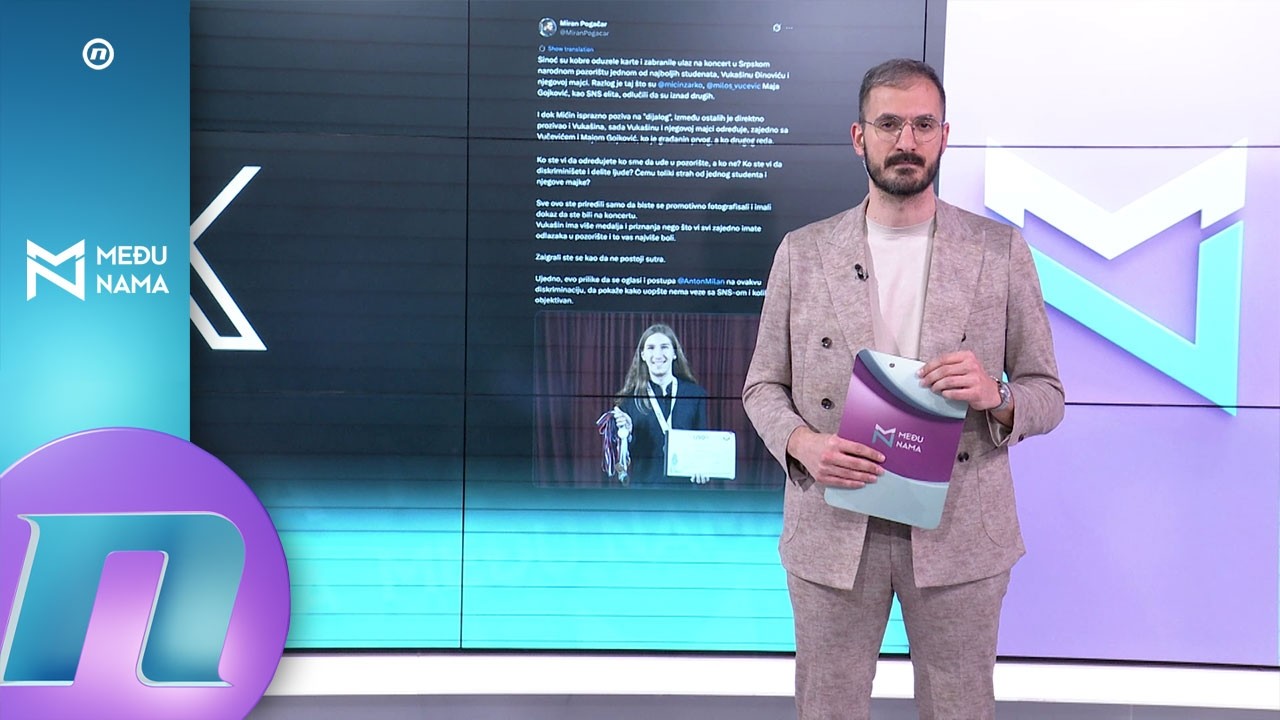 MN@: Glumačko izvinjenje studentu