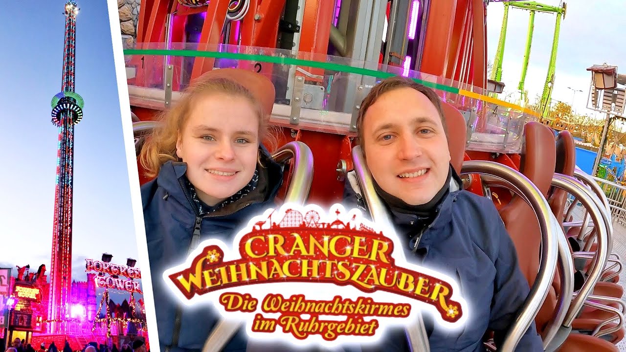 Zurück auf der Weihnachts-Kirmes in NRW! | Cranger Weihnachtszauber 2022 | Vlog 