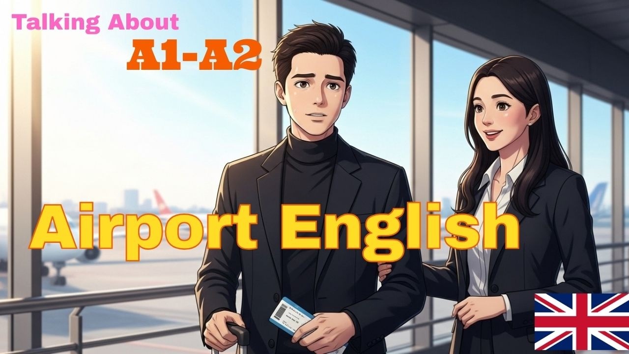 English Conversation at Airport | Speak Confidently in Travel English | Talk English Lab