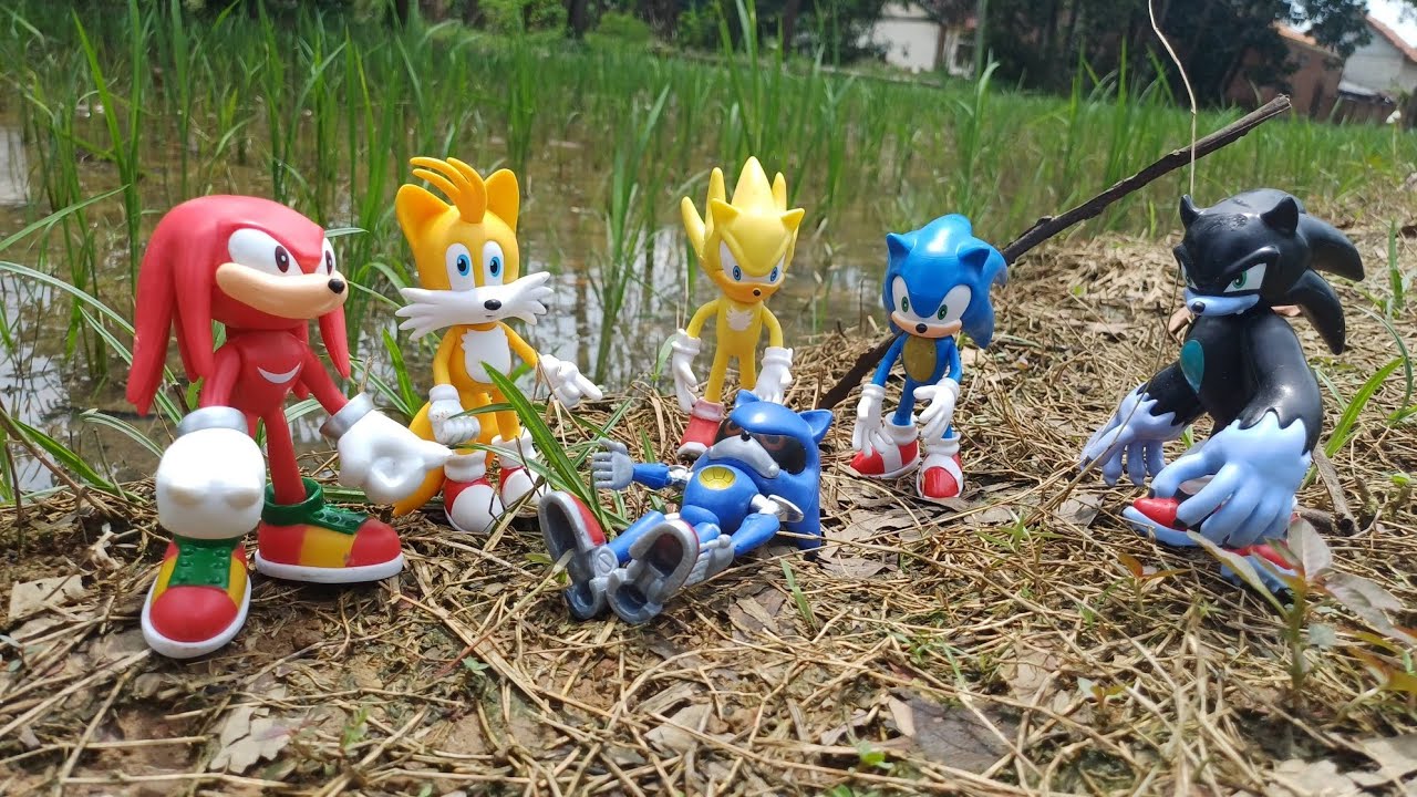 Sonic the Hedgehog Figure Hunt Day 4: Sonic and Friend/Knuckles/warehog/Tails/Silver/Shadow