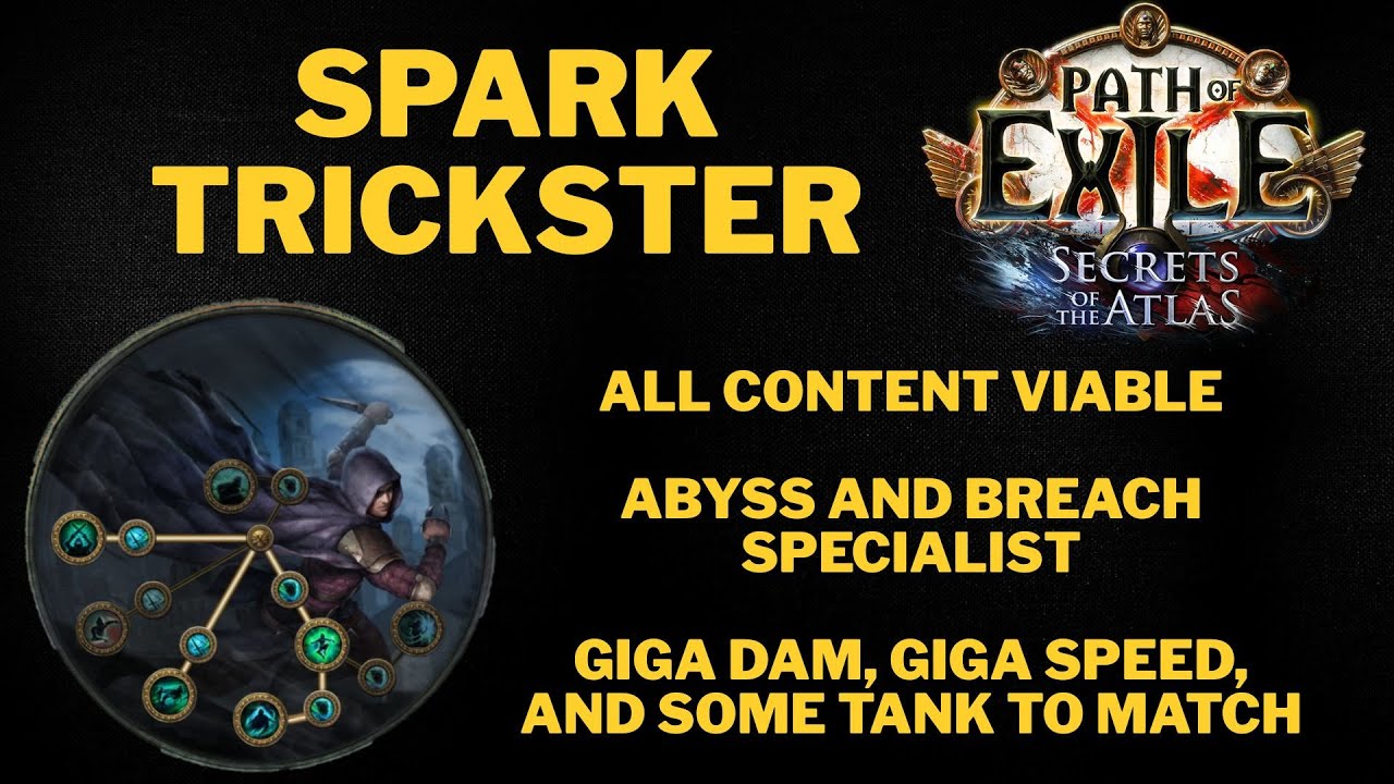 POE 3.26 Spark Trickster против Ubers и x5 Risk Scarabs, фермерство T17