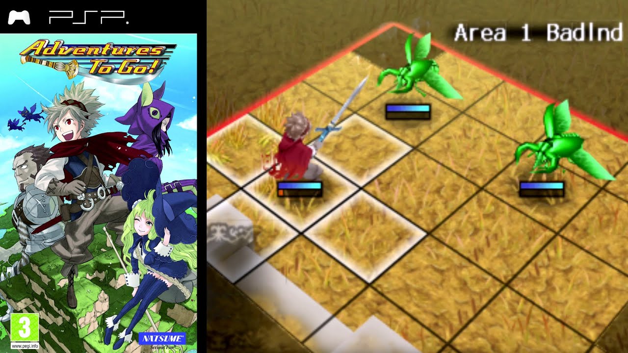 Adventures to Go! ... (PSP) Gameplay Peek