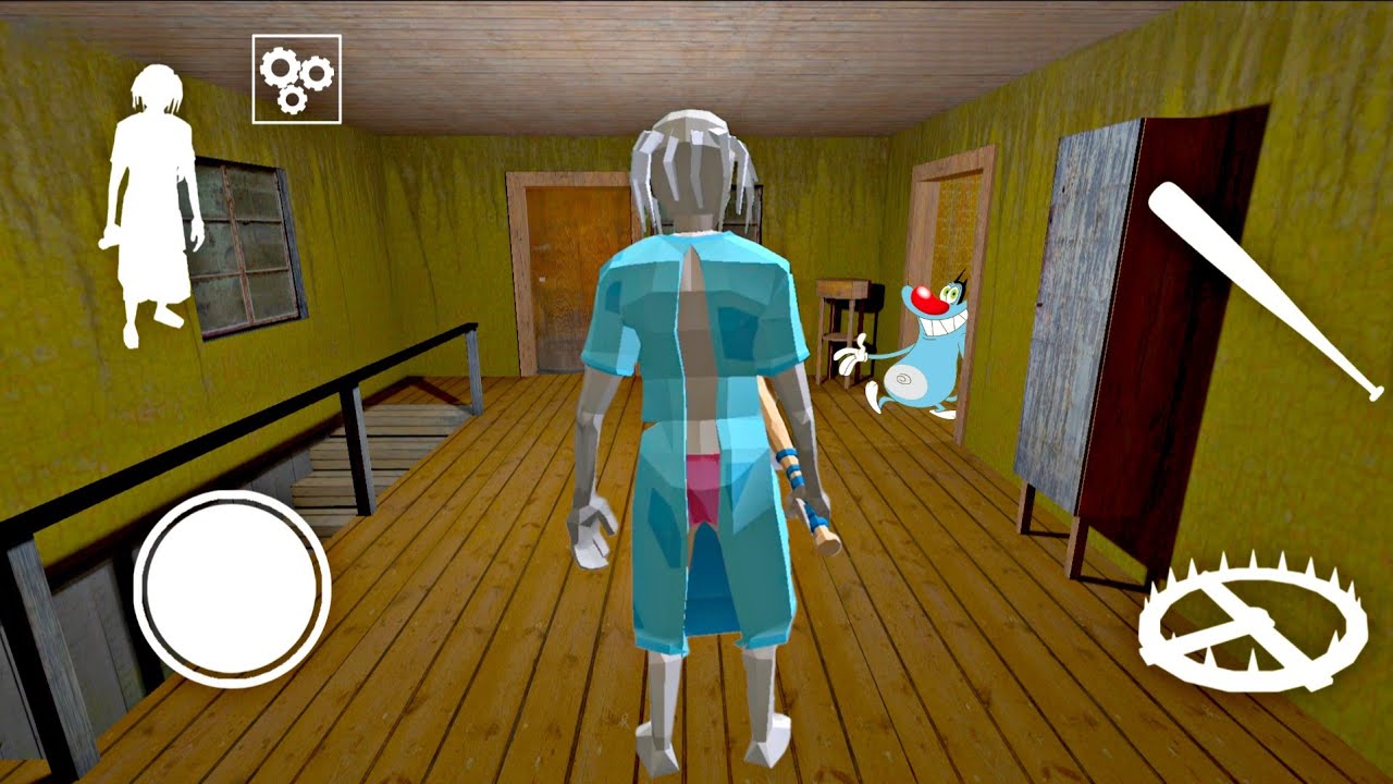🧟‍♀️ Playing As Mad Granny in Granny 2 With Oggy and Jack